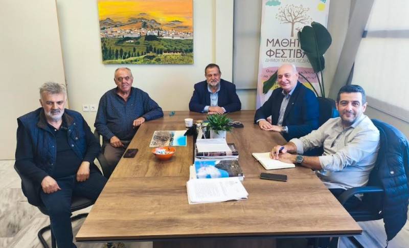 Συνάντηση Δημάρχων Μινώα Πεδιάδας και Βιάννου