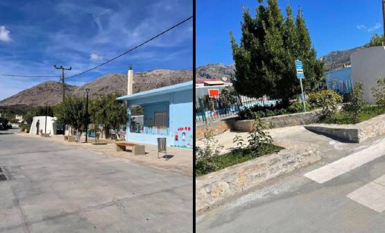 Παραδόθηκε η κεντρική πλατεία της Εμπάρου