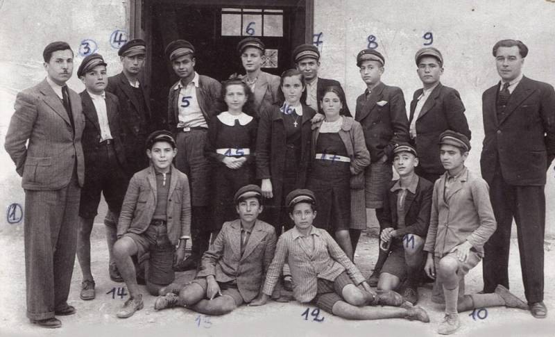Η Δ' Τάξη Γυμνασίου Βιάννου το 1940